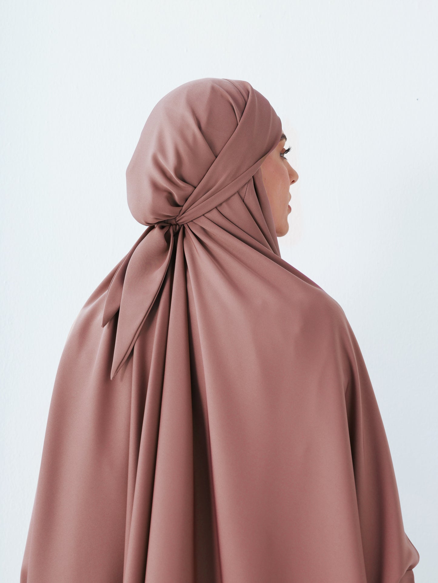 2 PC JILBAB/ PRAYER SET + FREE NIQAB - CHOCOMILK