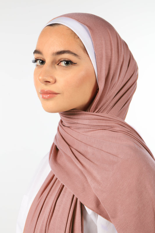 PREMIUM JERSEY HIJAB - SAND STONE