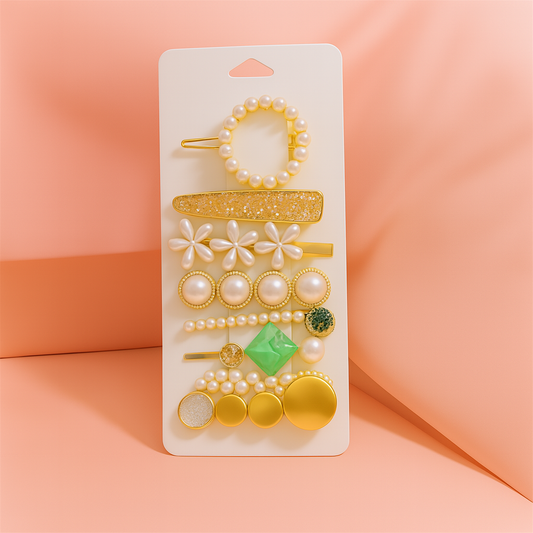 FLORA DREAM ELEGANT HAIR SLIDES