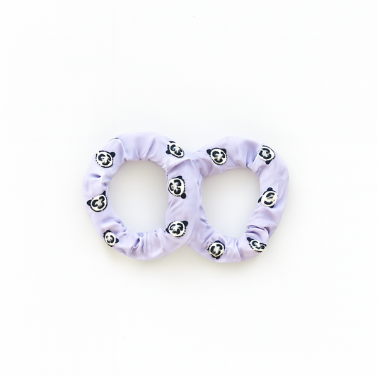 2 PCS PANDA PAW HAIR BANDS - LAVENDER