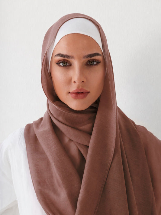 MODAL HIJAB - DUSTY MAUVE