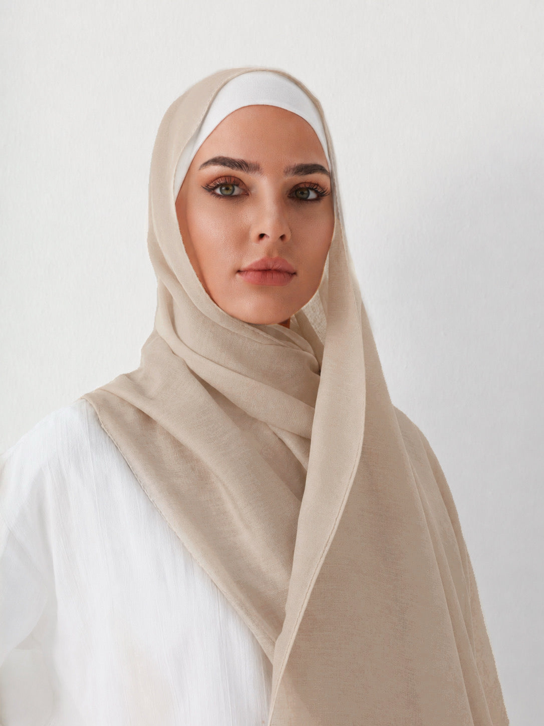 MODAL HIJAB - ECRU