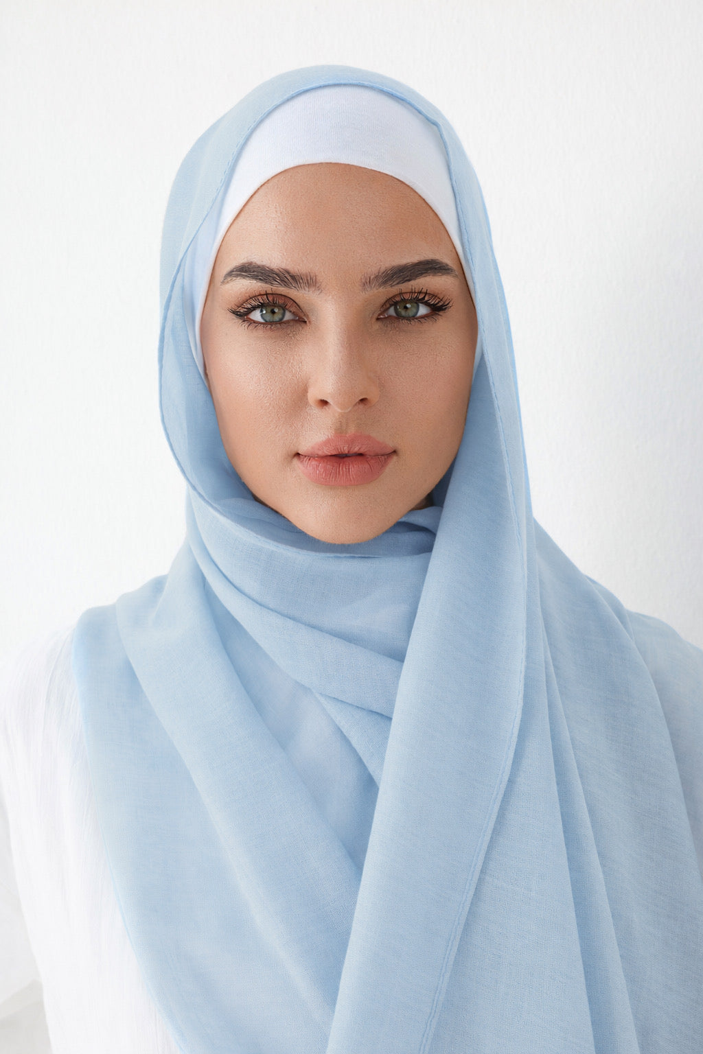 MODAL HIJAB - POWDER BLUE