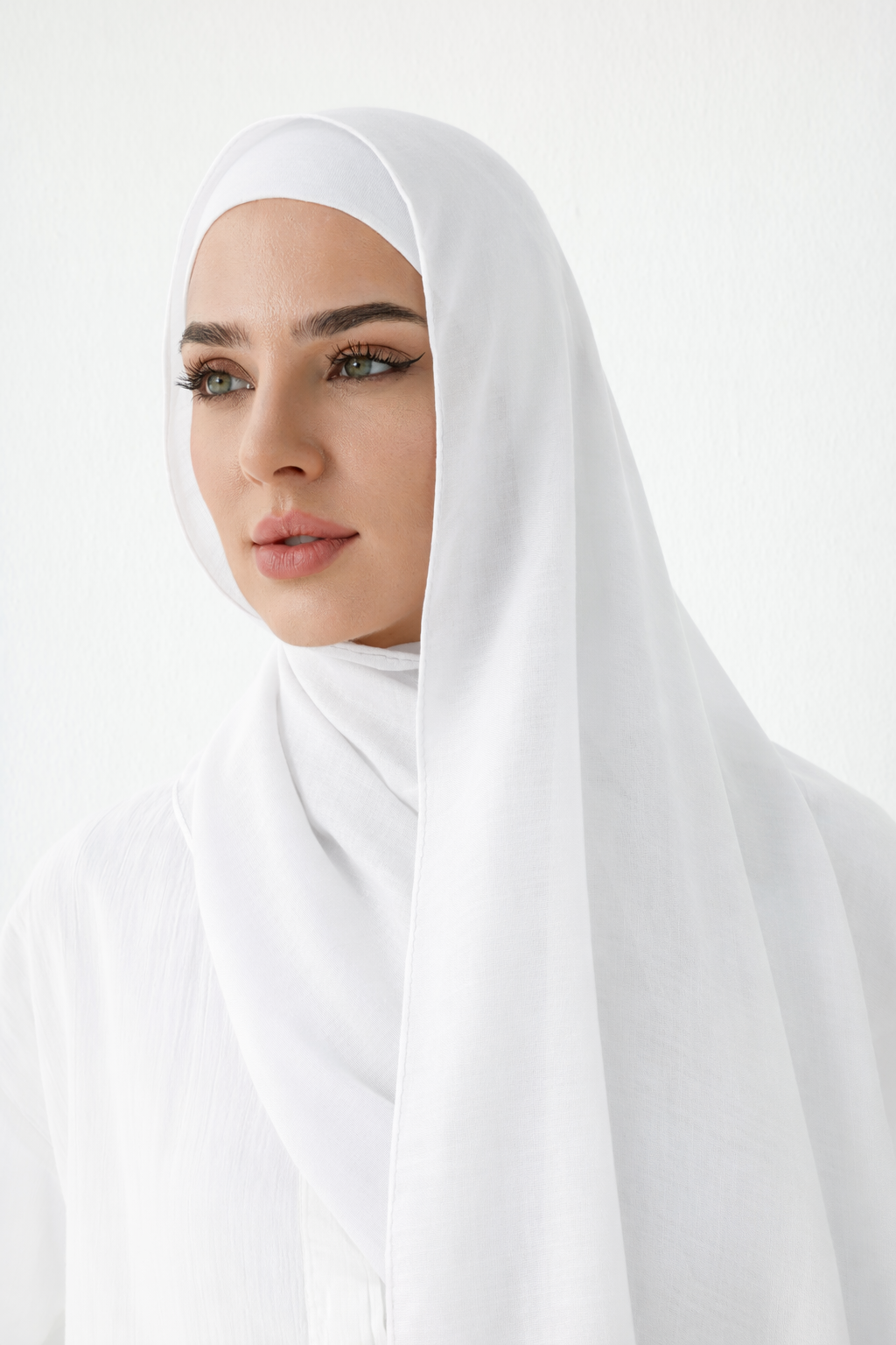 MODAL HIJAB - SNOW WHITE