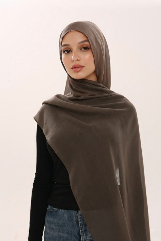VISCOSE HIJAB - COCOA