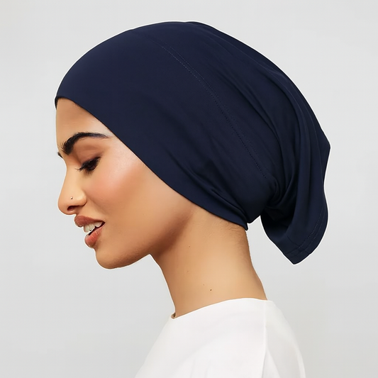 OPEN TUBE UNDERCAP - NAVY BLUE