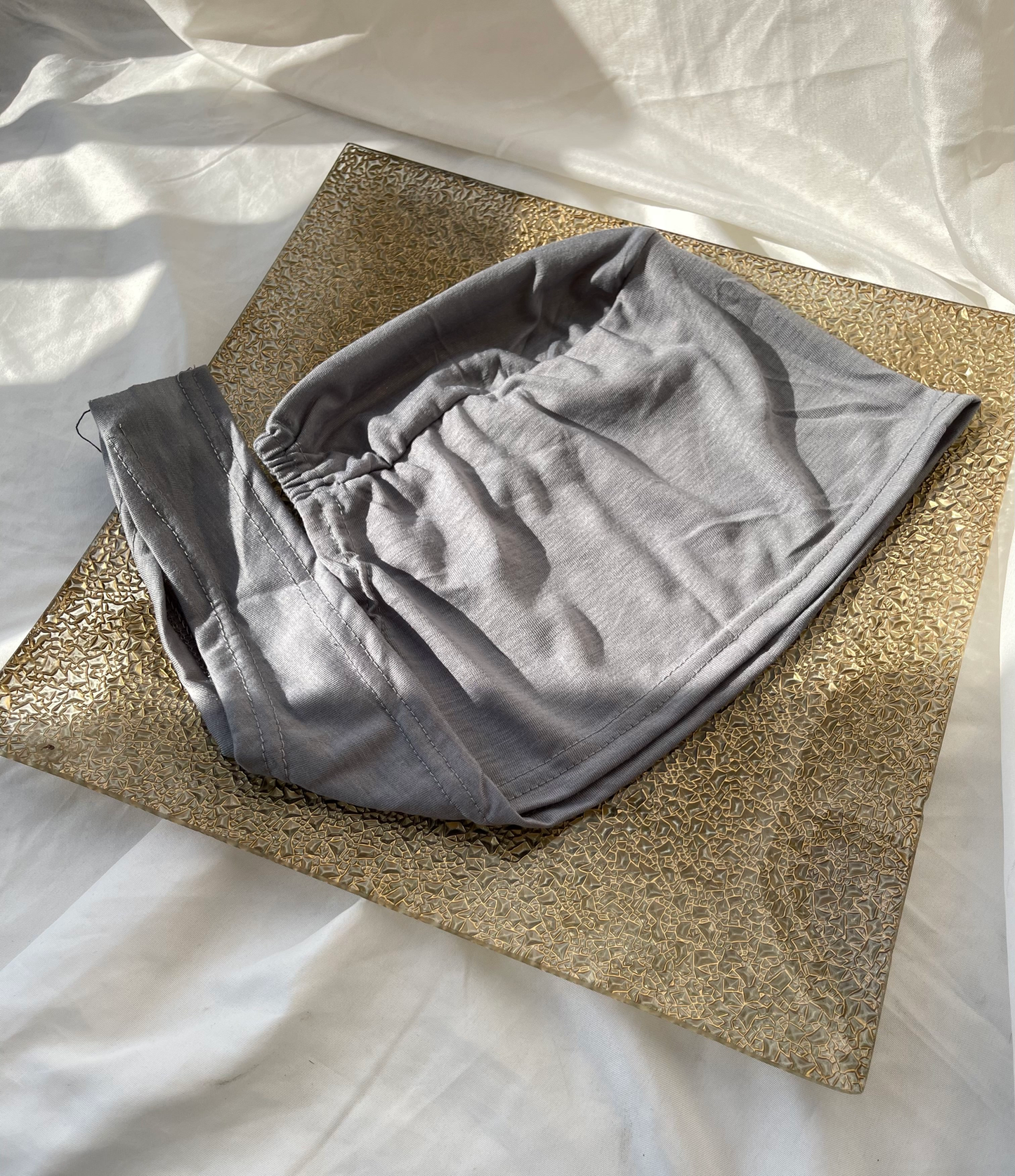 TIE BACK UNDERCAP - GREY